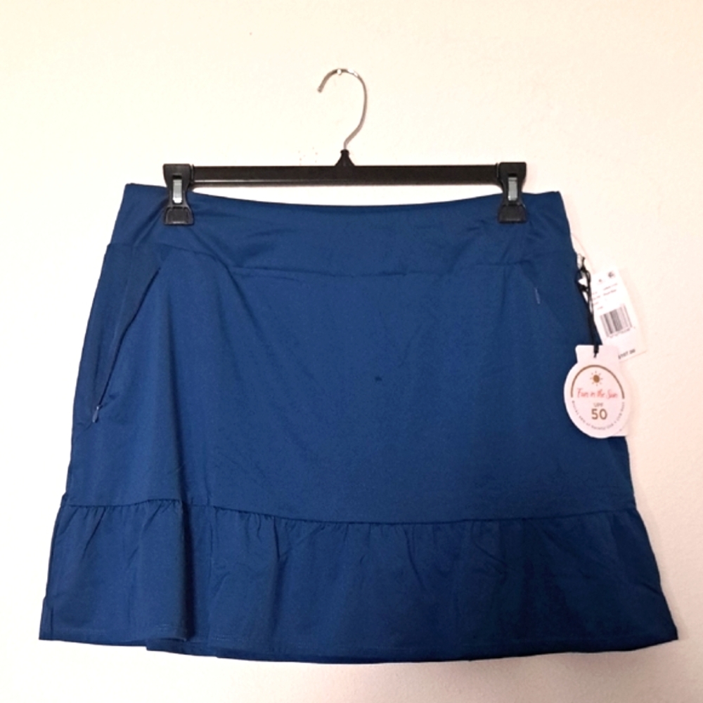 Tail Mystic Blue Albury 17" Pull-On Skort